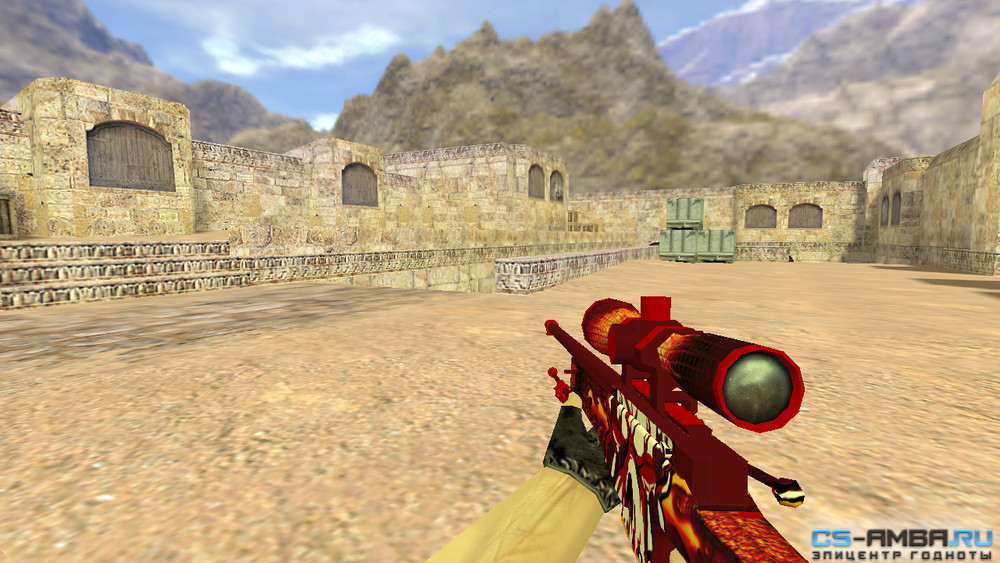 Модель оружия HD «AWP - Primal» для CS 1.6