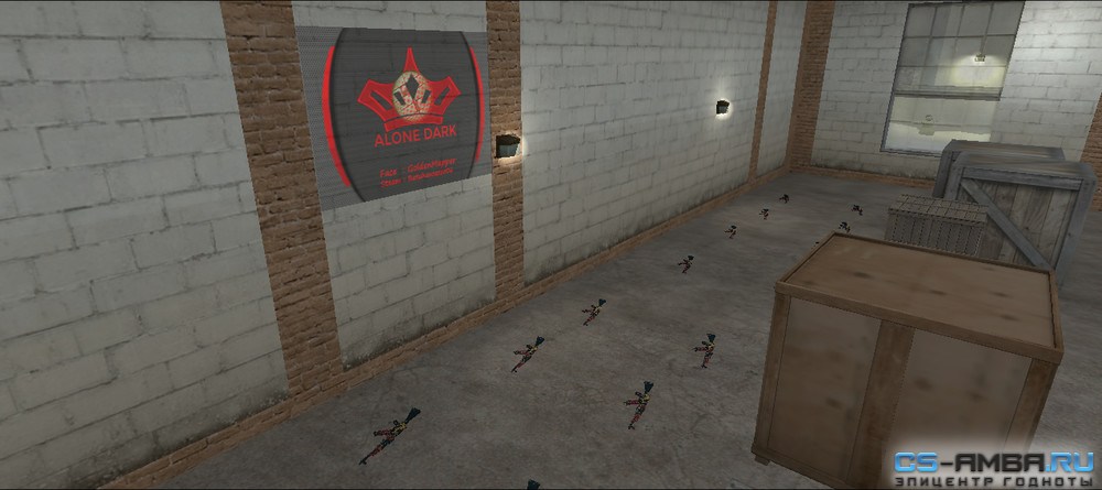 Карта «aim_redline_csgo» для игры CS 1.6