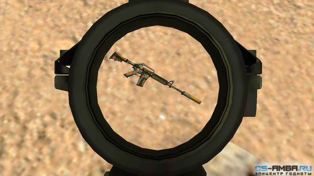 Винтовка M4A1 » Leaded Glass » для CS 1.6