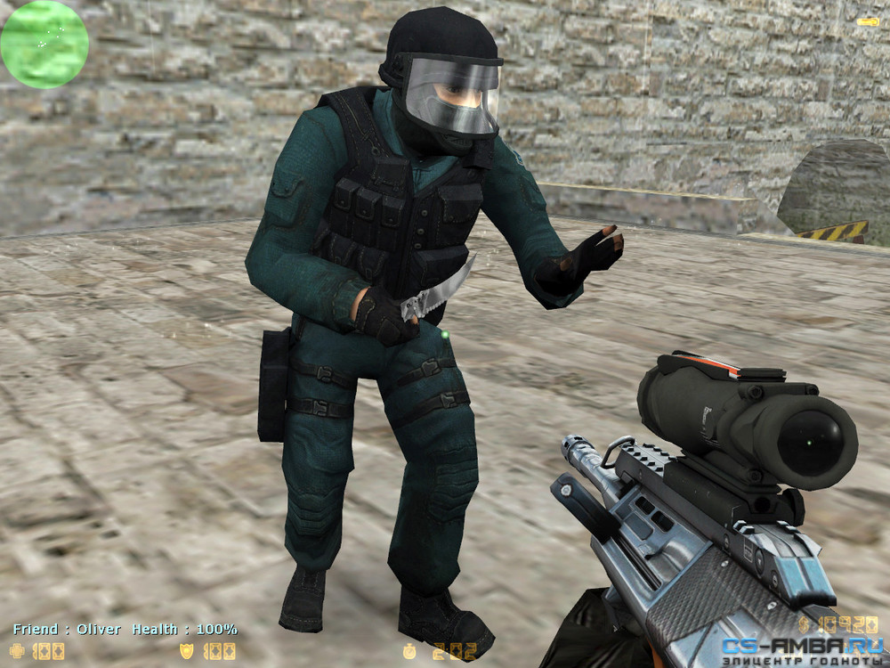 Модели игроков HD «GIGN» для CS 1.6
