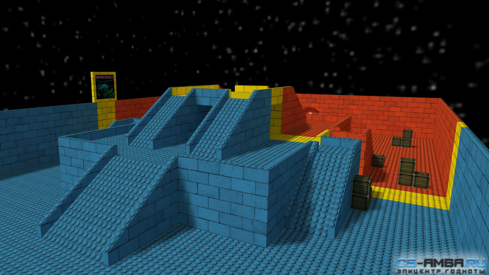 Карта awp_lego_fast для КС 1.6