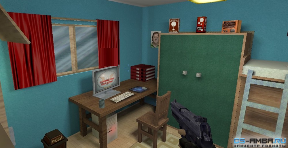 De_bedroom_rats - Карта для public сервера CS1.6