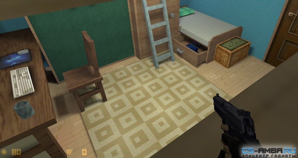 De_bedroom_rats - Карта для public сервера CS1.6