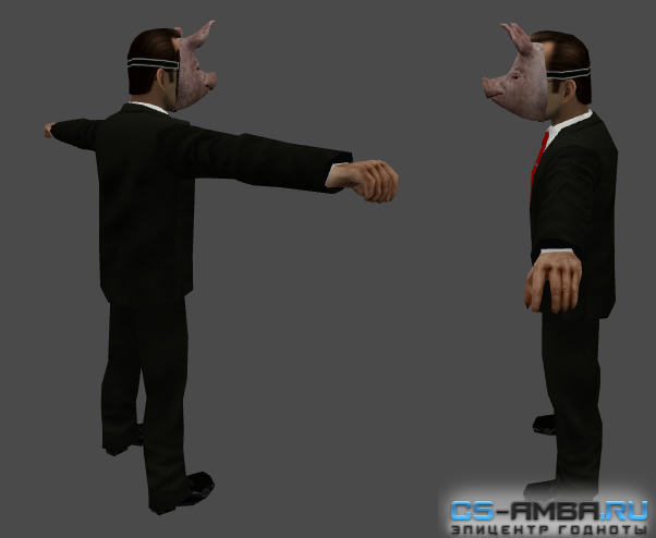 Модель игрока PigMen (Свиновод) для CS 1.6