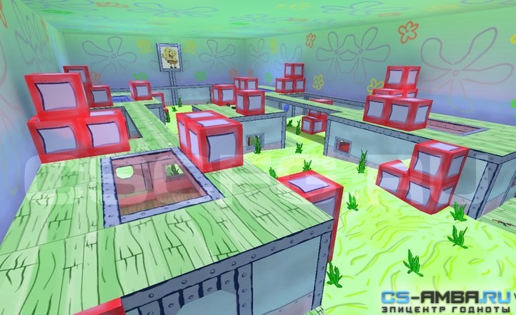 Карта fy_spongebob для CS 1.6