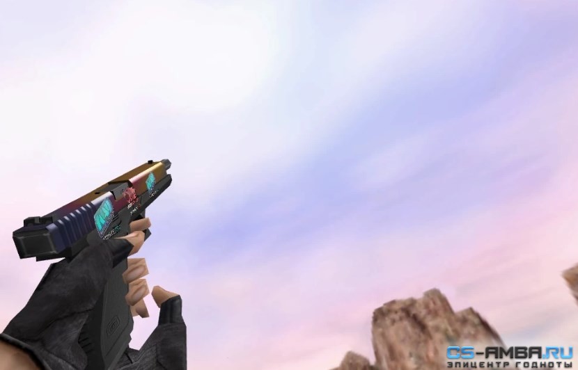 Модель GLOCK - 18 | FADE для CS 1.6