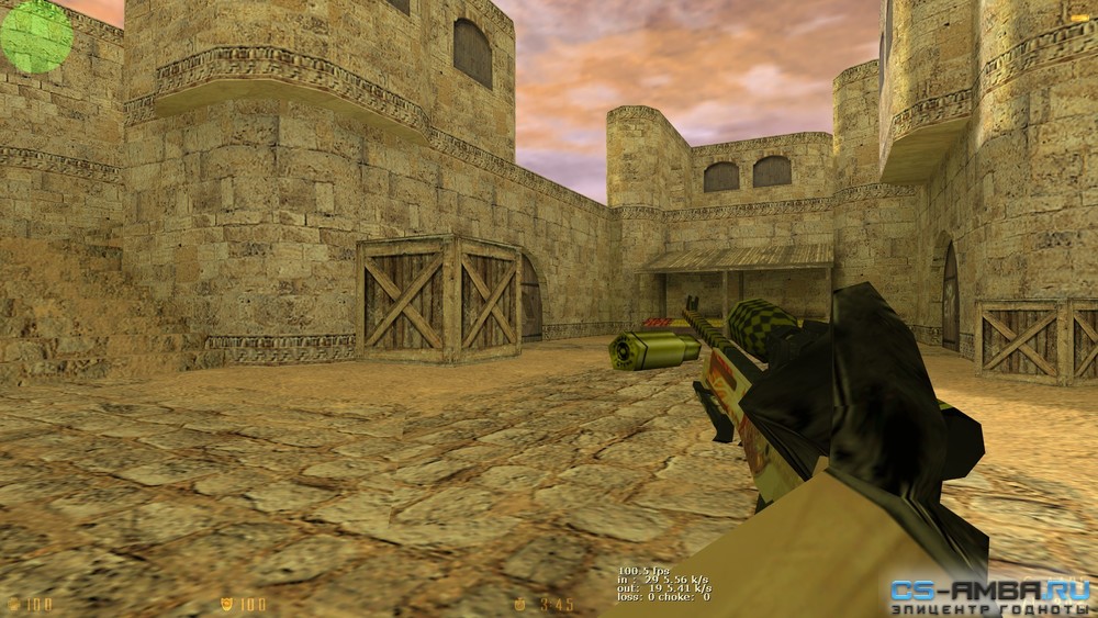 Модель AWP Dragon Lore для CS 1.6