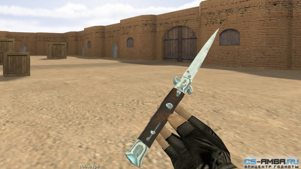 Stiletto | Blue Chrome