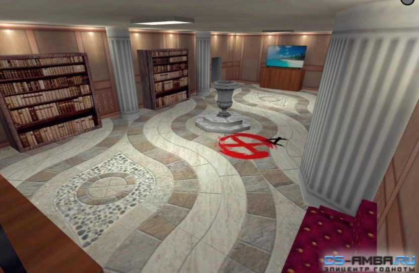 Карта de_miez для Counter Strike 1.6