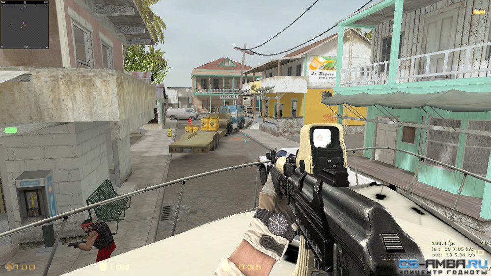 Модель АК-47 - AK_74_CoD для CS 1.6